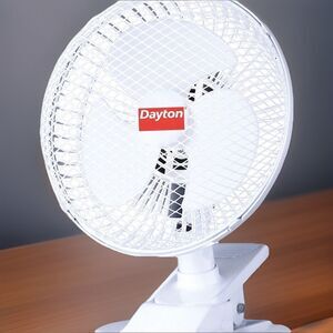 Dayton Clip-on Table 6” Fan
